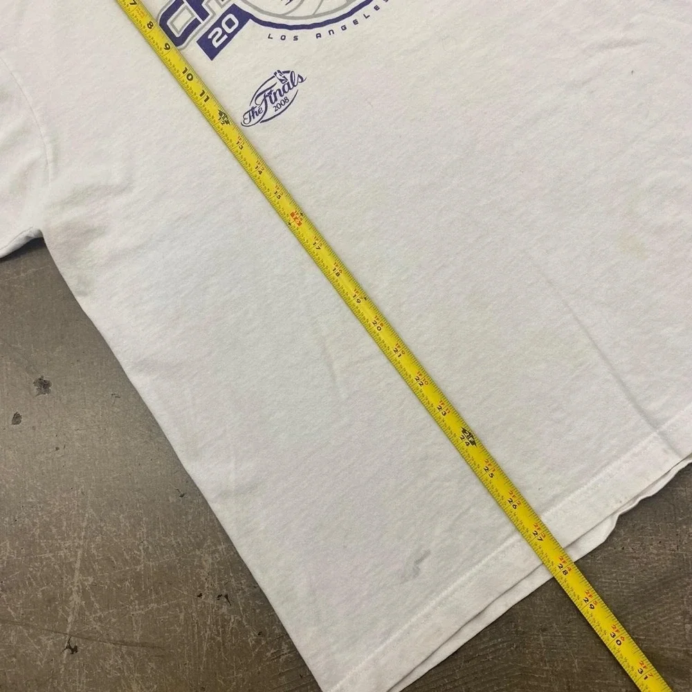 Vintage Los Angeles Lakers 2008 NBA Western Champions Shirt Kobe Bryant XL